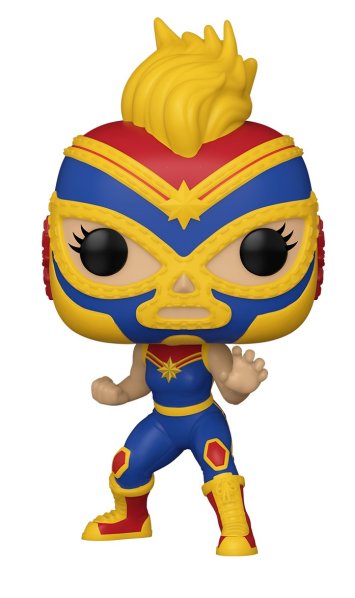 detail Funko POP! Marvel: Luchadores - Captain Marvel