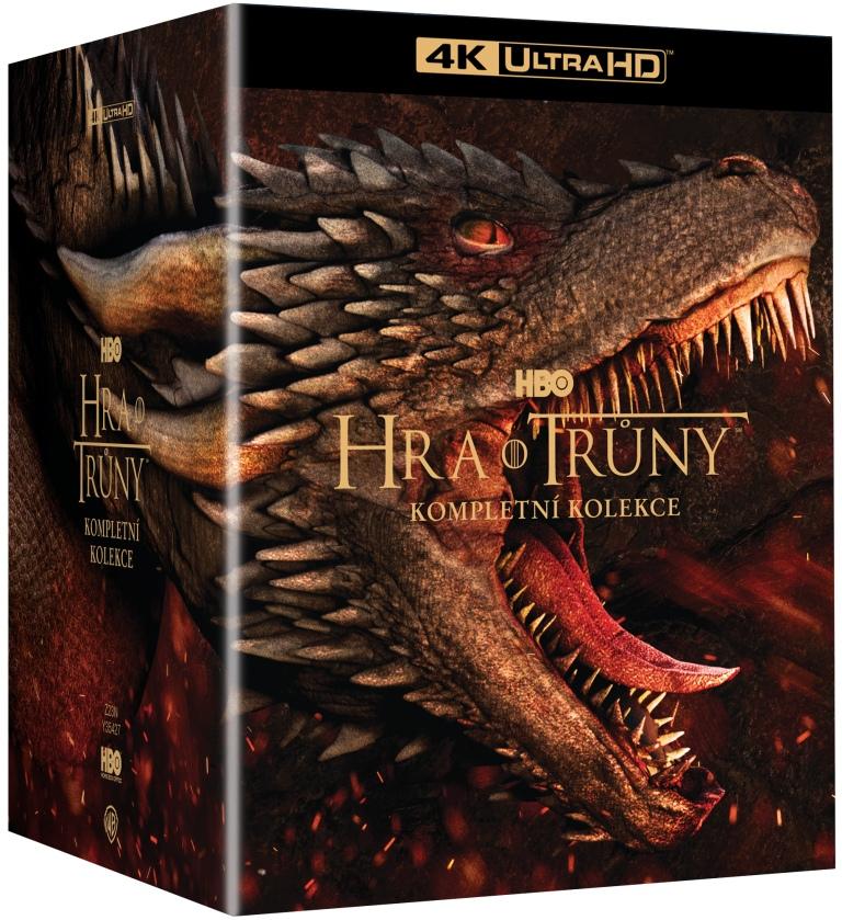 Hra o trůny 1-8 4K Ultra HD Blu-ray (30 UHD + 3BD bonus)