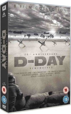 Den D (70. výročí) kolekce 5 válečných filmů - 8DVD