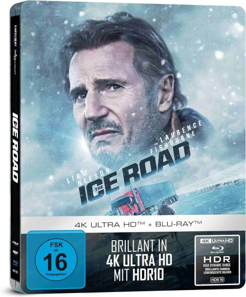 detail The Ice Road - 4K Ultra HD Blu-ray + Blu-ray Steelbook (bez CZ)