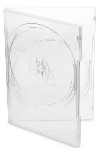 Box for 2 DVDs - transparent