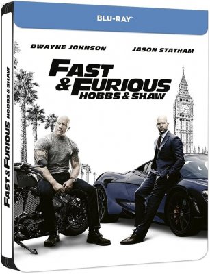 Rychle a zběsile: Hobbs a Shaw - Blu-ray Steelbook (bez CZ) OUTLET