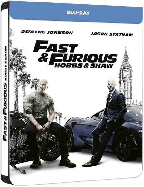 detail Fast & Furious Presents: Hobbs & Shaw - Blu-ray Steelbook