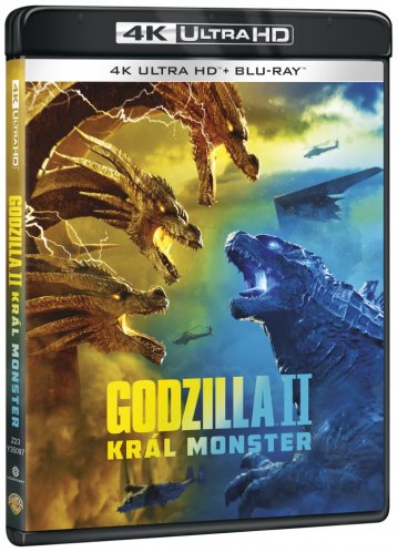 Godzilla II Král monster - 4K Ultra HD Blu-ray + Blu-ray 2BD