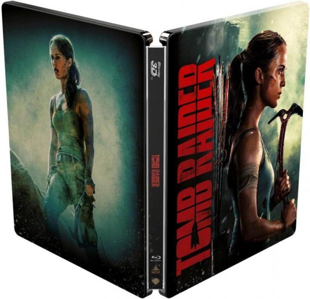detail Tomb Raider - Blu-ray 3D + 2D (2BD) Steelbook (bez CZ)