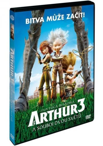 Arthur 3 a souboj dvou světů - DVD