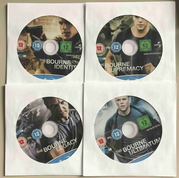 detail Bourneova kolekce 4 filmů - 4 Blu-ray (bez CZ podpory) - outlet