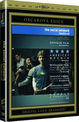 Sociální síť - The Social Network (Oscarová edice) - DVD