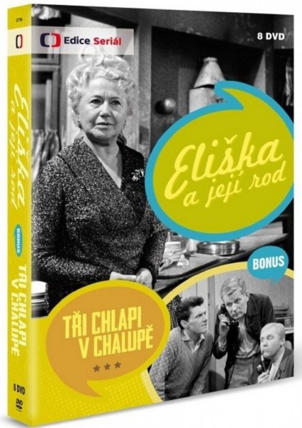 detail Eliška a její rod + Tři chlapi v chalupě - 8 DVD