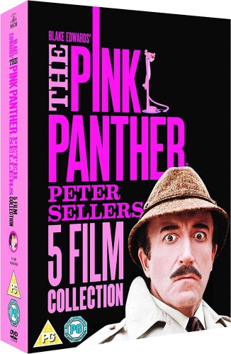 Růžový panter 1-5 kolekce (Peter Sellers) - 5 DVD