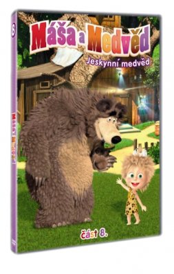 Máša a medvěd 8: Jeskynní medvěd - DVD slimbox