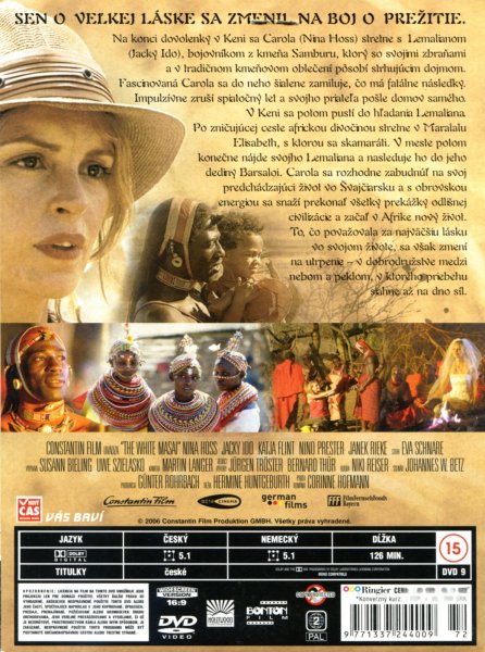 detail Bílá Masajka - DVD pošetka