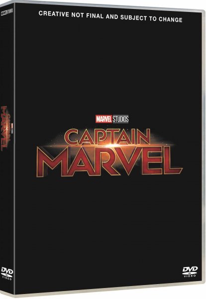 detail Captain Marvel - DVD
