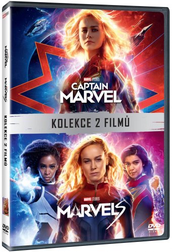Captain Marvel + Marvels kolekce 2 filmů - 2DVD