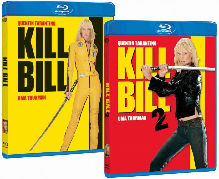 detail Kill Bill 1 + Kill Bill 2 collection - Blu-ray 2BD
