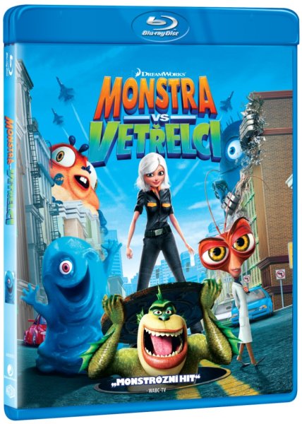 detail Monsters vs. Aliens - Blu-ray