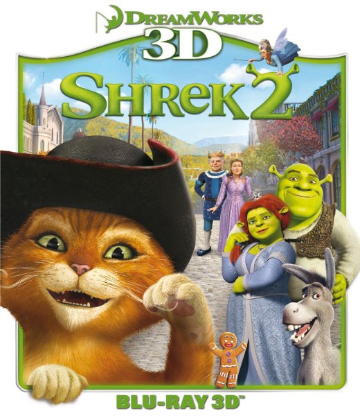 detail Shrek 2 - Blu-ray 3D (1BD)