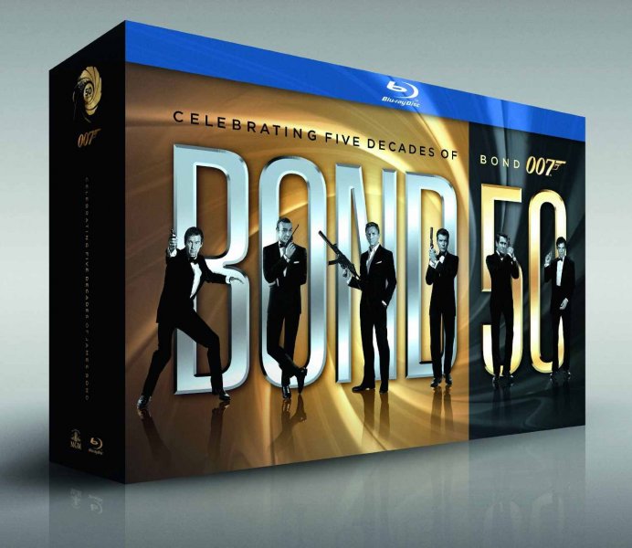 detail James Bond 50 Collection - 23 Blu-ray (50th Anniversary Edition)