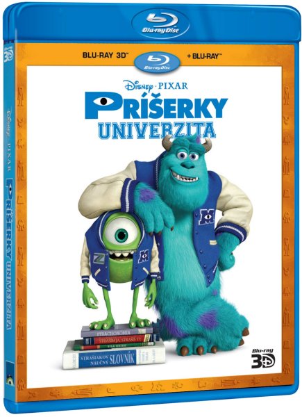 detail Monsters University - Blu-ray 3D + 2D (2BD)