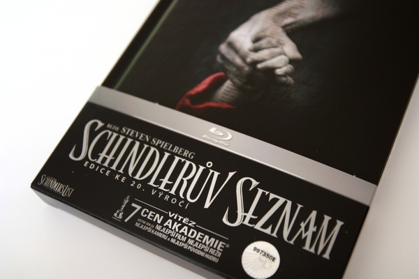 detail Schindlerův seznam - Blu-ray Digibook + DVD bonus disk