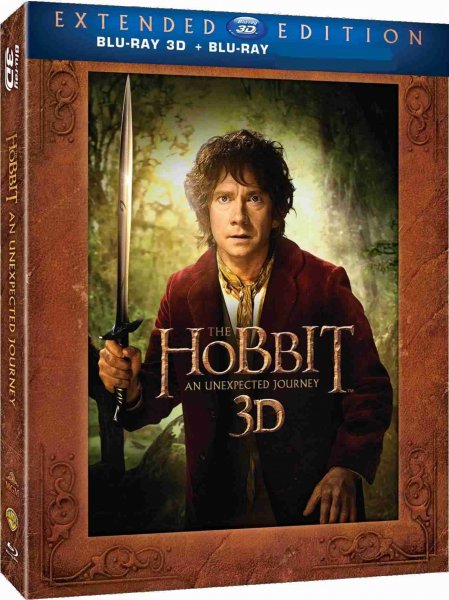 detail The Hobbit: An Unexpected Journey (Prodloužená verze, 5 BD) - Blu-ray 3D + 2D