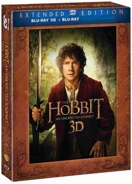 detail The Hobbit: An Unexpected Journey (Prodloužená verze, 5 BD) - Blu-ray 3D + 2D