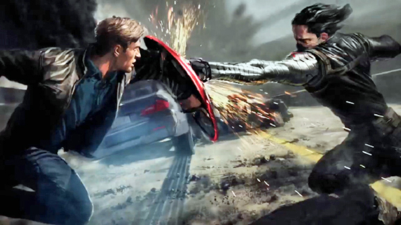 detail Captain America: The Winter Soldier - Blu-ray