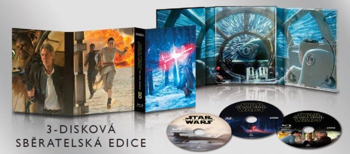 detail Star Wars: Síla se probouzí - Blu-ray 3D + 2D + bonus disk (3BD) Digipack