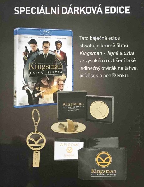 detail Kingsman: The Secret Service (Limited Gift Edition) - Blu-ray