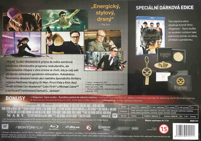 detail Kingsman: The Secret Service (Limited Gift Edition) - Blu-ray