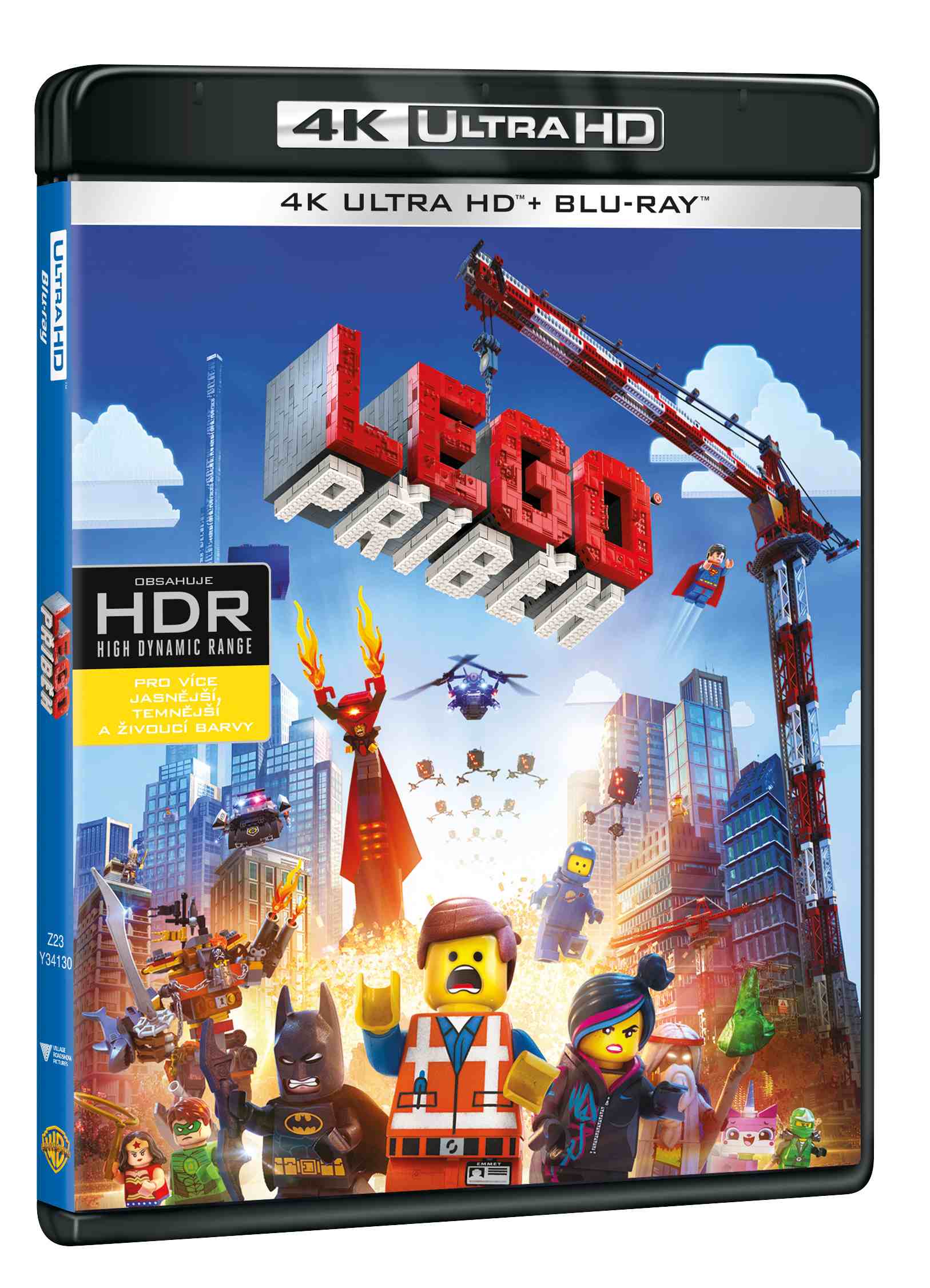 LEGO příběh (4K Ultra HD) - UHD Blu-ray + Blu-ray (2 BD ...