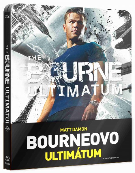 detail The Bourne Ultimatum - Blu-ray Steelbook