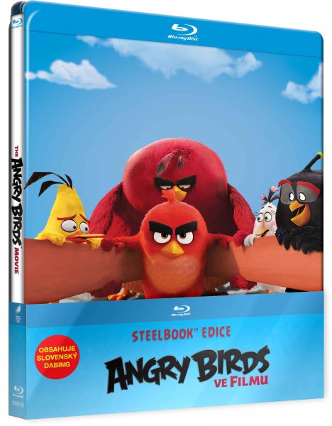 detail Angry Birds ve filmu (2 BD) - Blu-ray Steelbook 3D + 2D