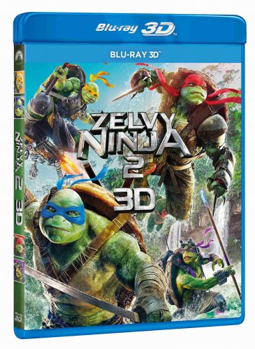 Želvy Ninja 2 - Blu-ray 3D (1BD)