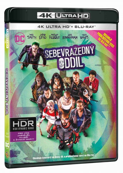 detail Suicide Squad - 4K Ultra HD Blu-ray + Blu-ray (2BD)