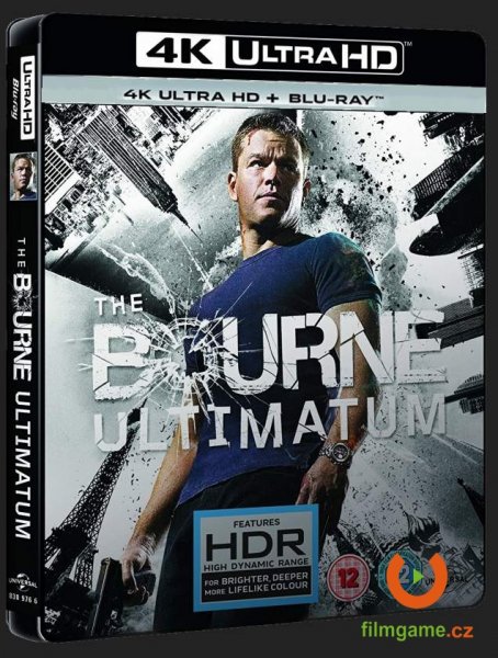 detail Bourneovo ultimátum - 4K Ultra HD Blu-ray + Blu-ray (2 BD)
