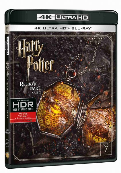 detail Harry Potter a Relikvie smrti 1. část - 4K Ultra HD Blu-ray + Blu-ray 2BD