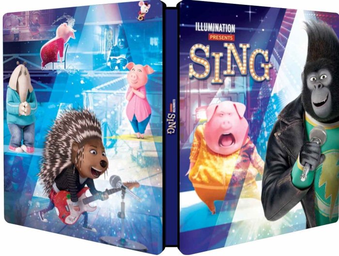 detail Sing - Blu-ray Steelbook