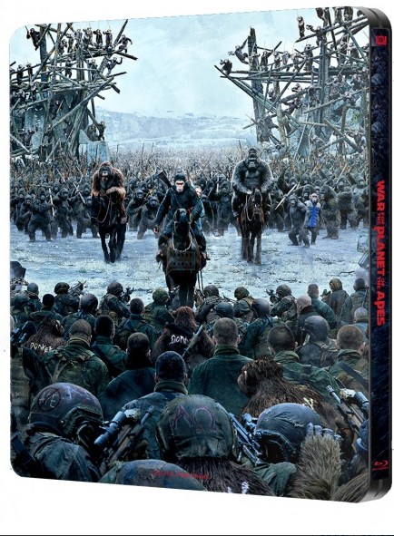 detail War for the Planet of the Apes - 4K Ultra HD Blu-ray Steelbook