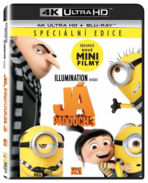 detail Despicable Me 3 - 4K Ultra HD Blu-ray + Blu-ray (2BD)