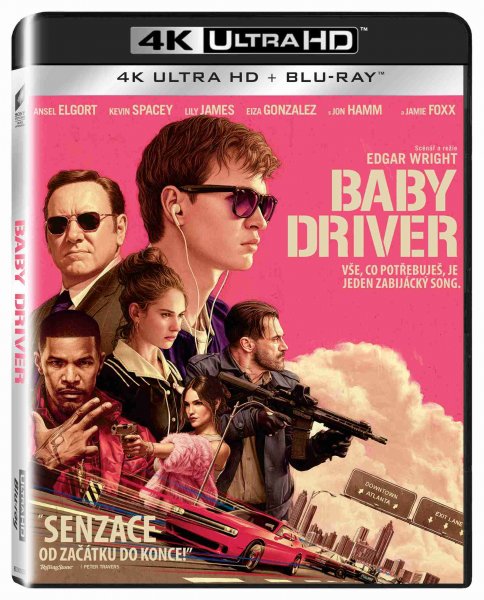 detail Baby Driver - 4K Ultra HD Blu-ray + Blu-ray (2BD)