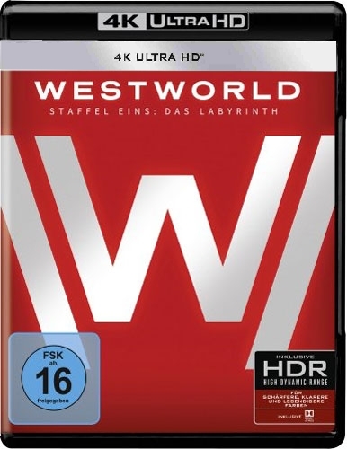 detail Westworld Season 1 - 4K Ulta HD Blu-ray + Blu-ray (3 BD)