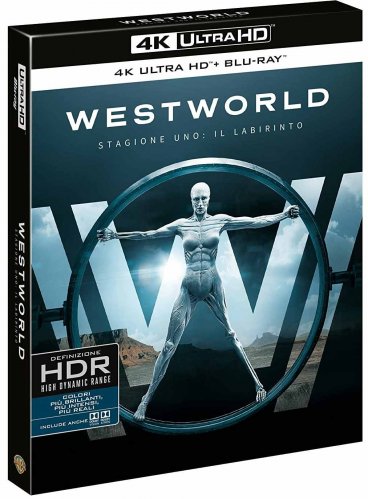 Westworld Season 1 - 4K Ulta HD Blu-ray + Blu-ray (3 BD)