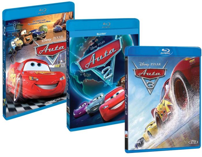 detail Auta 1-3 kolekce - Blu-ray (3 BD)