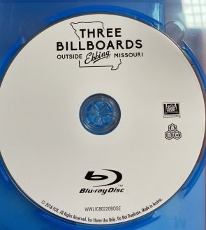 Three Billboards Outside Ebbing, Missouri - Blu-ray