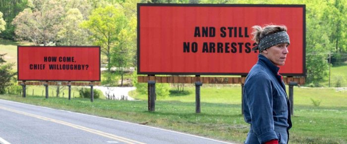 detail Three Billboards Outside Ebbing, Missouri - Blu-ray