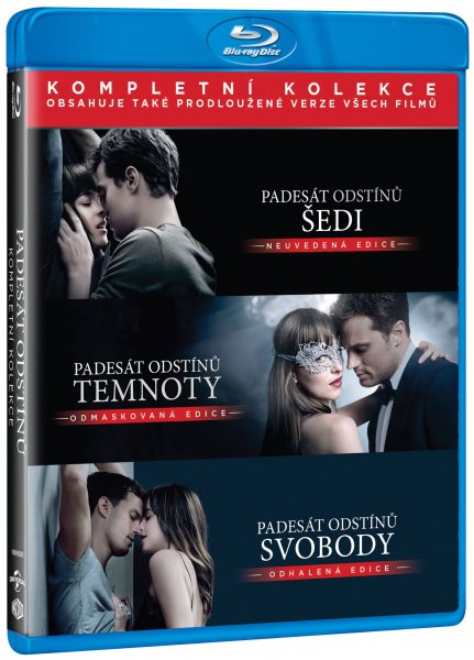 detail Fifty Shades 1-3 colection- Blu-ray 3BD