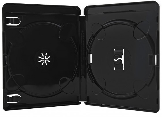 detail Box Blu-ray UHD for 2 discs - black 15mm