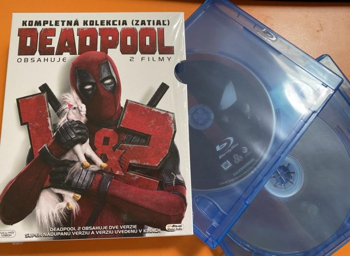 detail Deadpool 1 + 2 Kolekce Blu-ray - (3BD) Super nadupaná verze - outlet