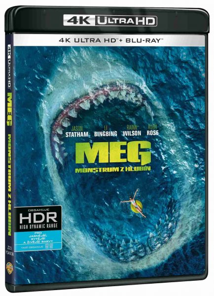 detail MEG: Monstrum z hlubin - 4K UHD Blu-ray + Blu-ray (2 BD)